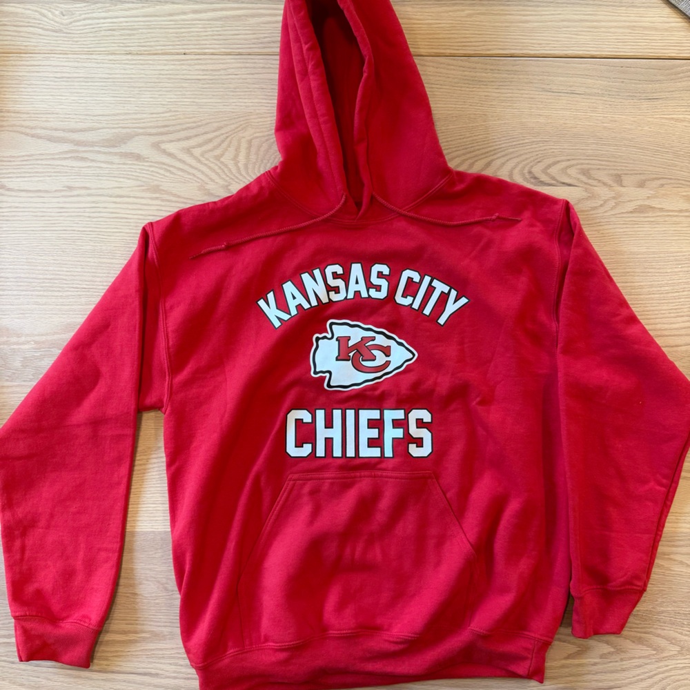 Kansas City Chiefs Red Hoodie. Like new condition